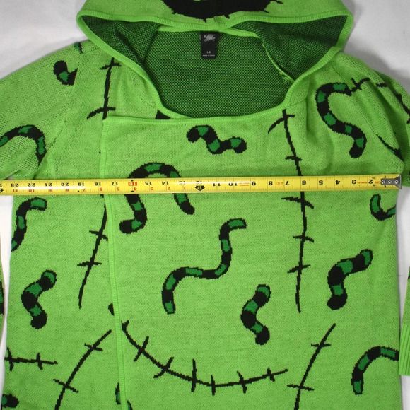 Disney Tim Burton's The Nightmare Before Christmas Oogie Boogie Cardigan - L - Picture 6 of 7